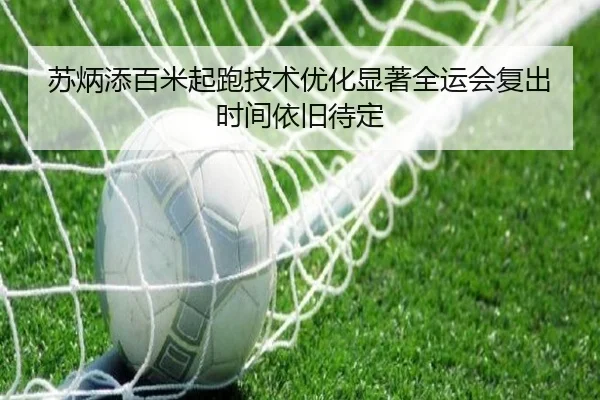 苏炳添百米起跑技术优化显著全运会复出时间依旧待定 - MILANSPORT